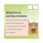 Reetha Powder 100g | Ayurvedic Hair Cleanser, Anti-Dandruff & Skin Care - Pack of 2 - Image 2